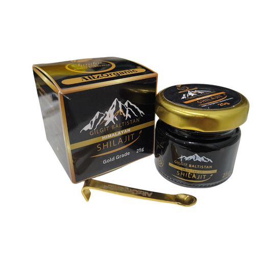 AlizOrganic Gilgit Baltistan Himalayan Shilajit Resin 25g