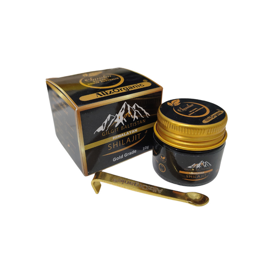 AlizOrganic Gilgit Baltistan Himalayan Shilajit Resin 10g